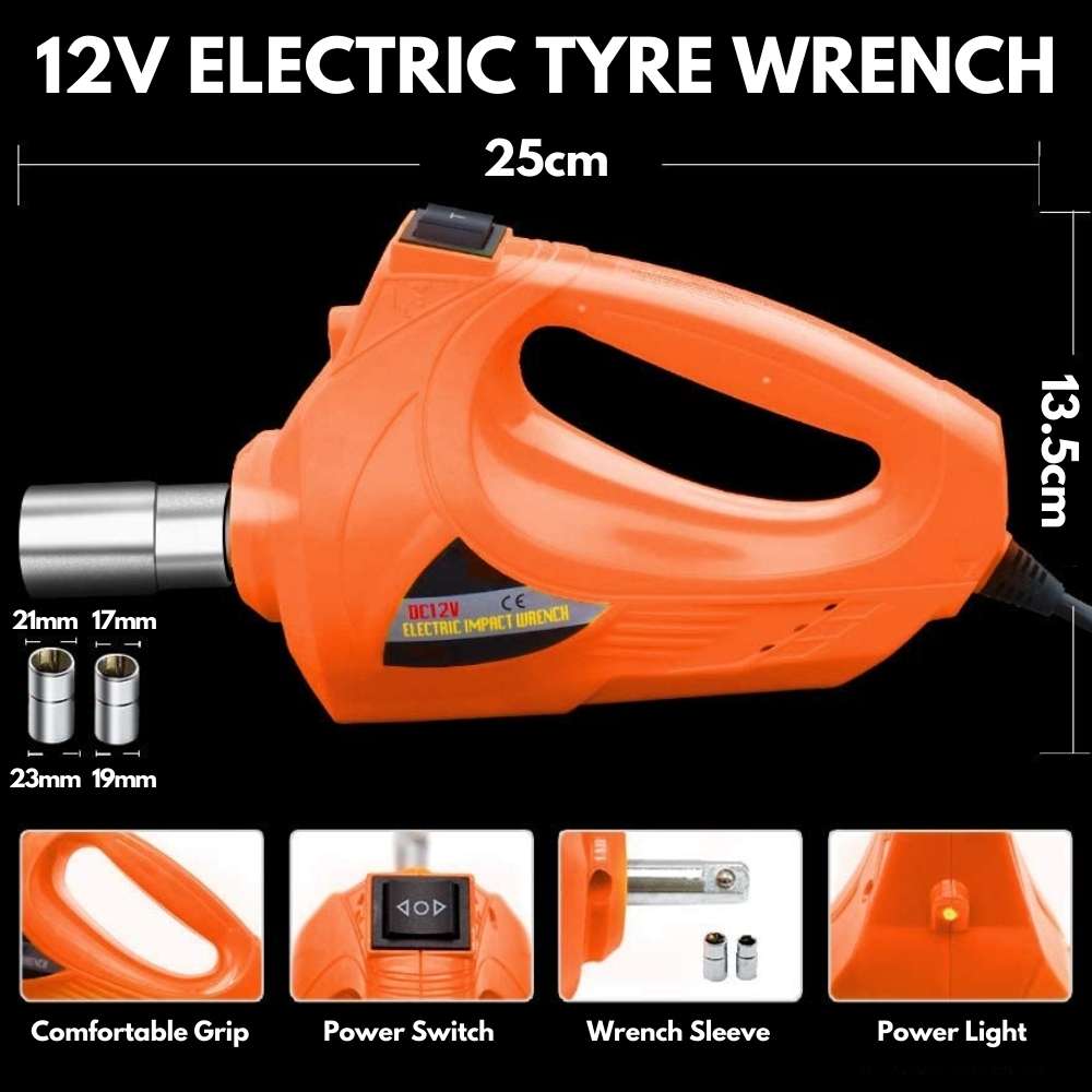 Tyre Impact Wrench, 12V: image 3